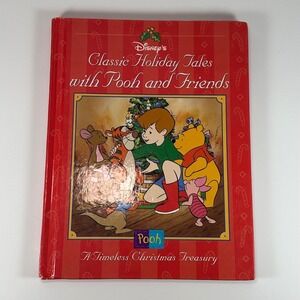 Disney Classic Holiday Tales with Pooh and Friends Grolier Christmas Book 1999